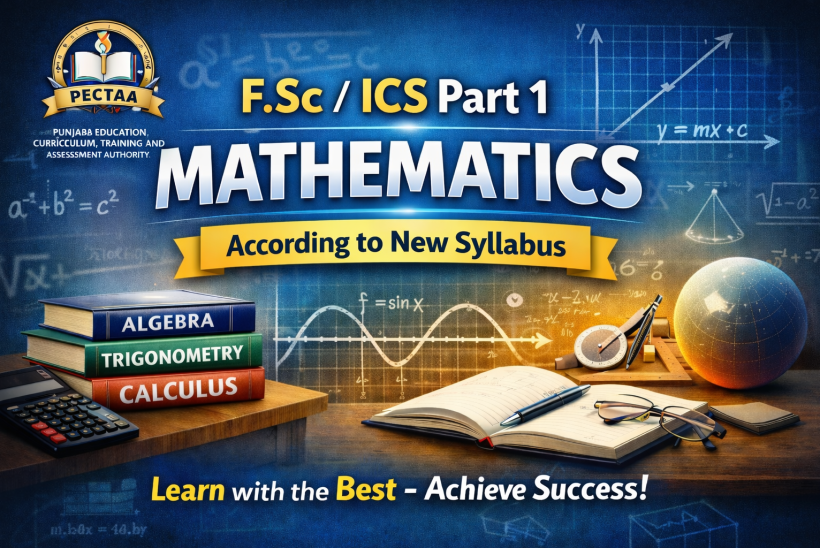 Mathematics course for F.Sc_ICS Part 1
